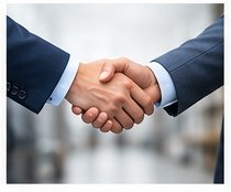 Business handshake
