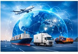 Global shipping by air, sea and road