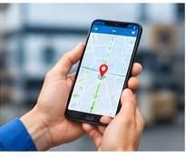 Tracking a shipment on a phone